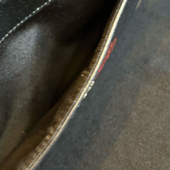 Coach Gorgeous Floral Black Handbag & Wallet Set Used Once Excellent Condition. - Picture 9 of 16